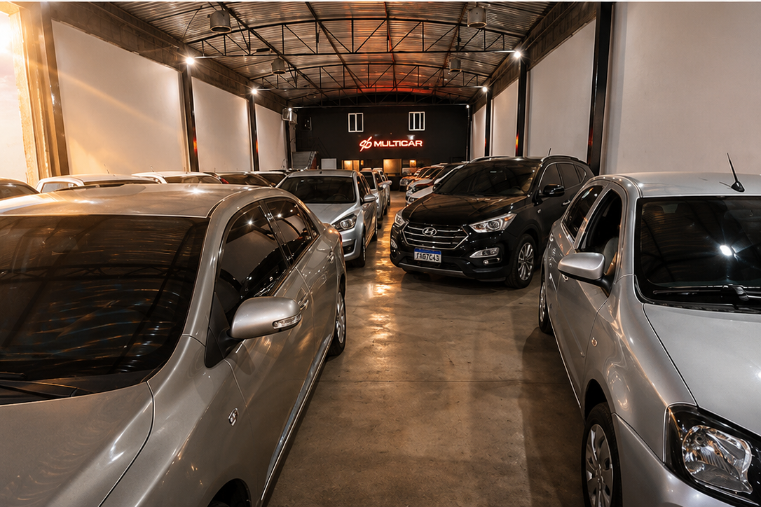Interior do showroom